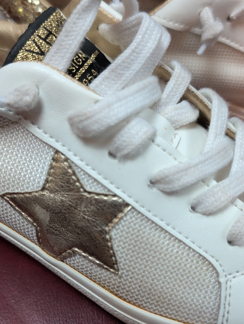 Vintage Havana Star Sneakers Shoes Size 10 - Picture 3 of 11